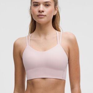 Women's Pink Strappy Lululemon Bralette